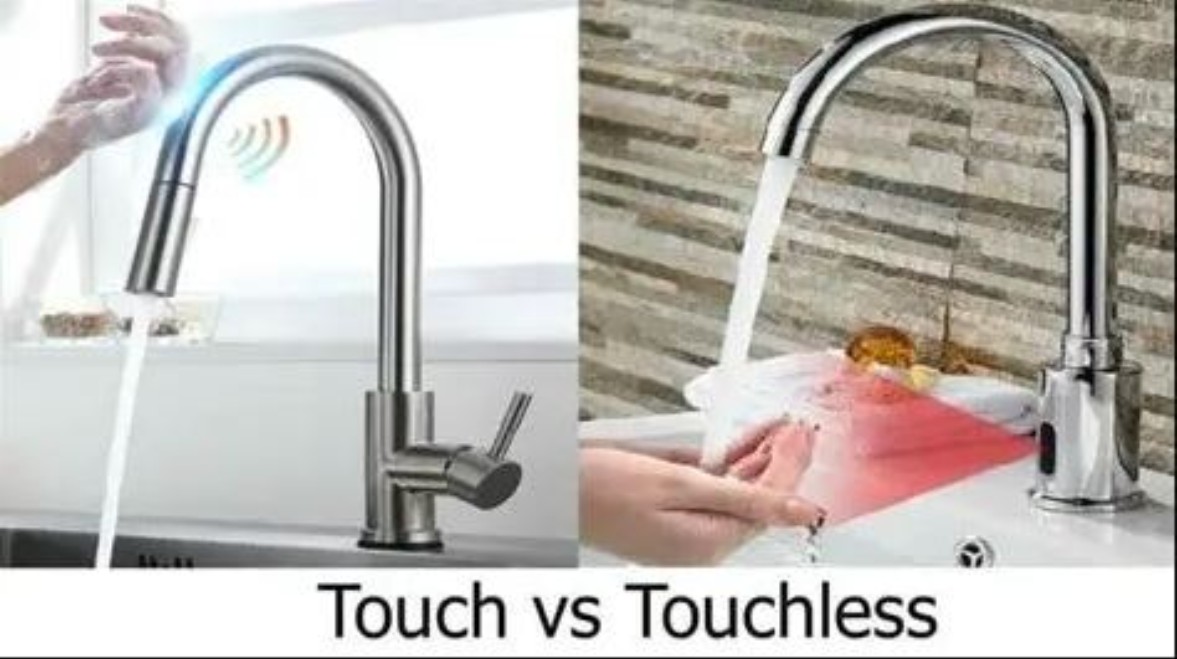 Commercial Touchless Faucet vs. Manual Tap