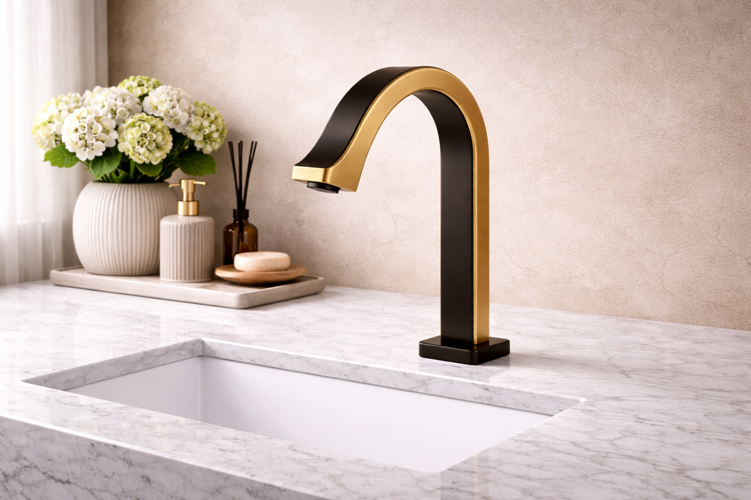 Contemporary hospitality interior reflecting premium design and high-end finish selection