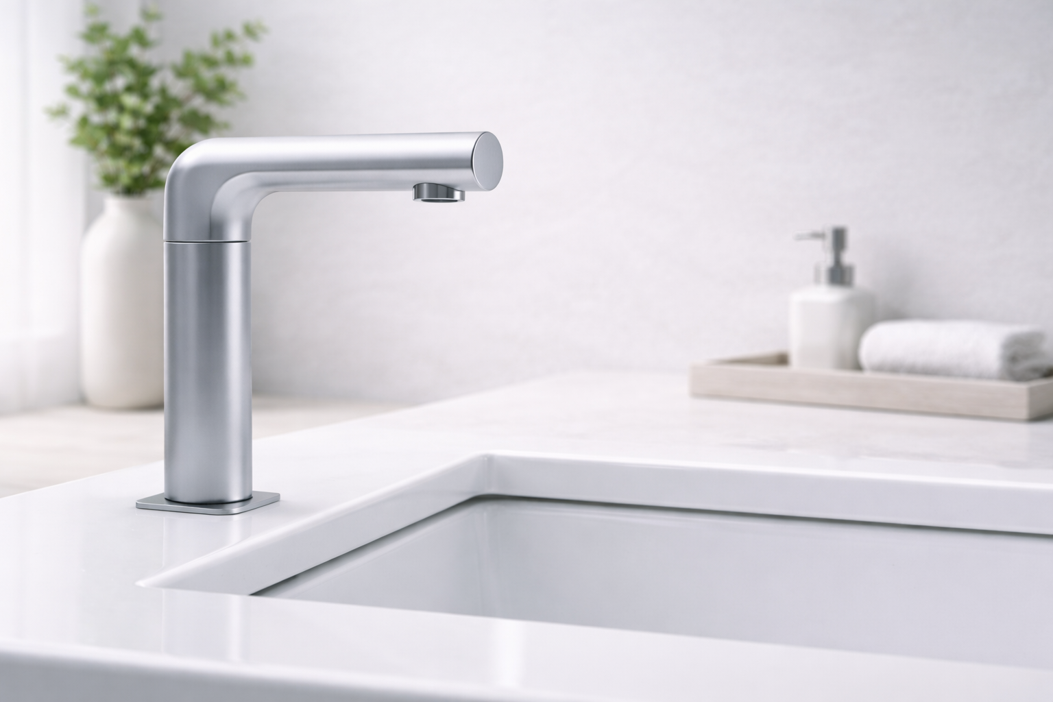 Commercial building interior representing professional facility projects