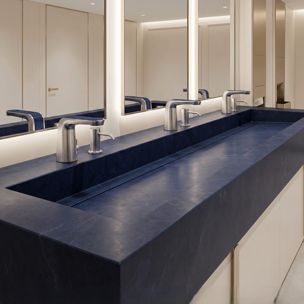 Technical documentation used for commercial restroom fixture specification