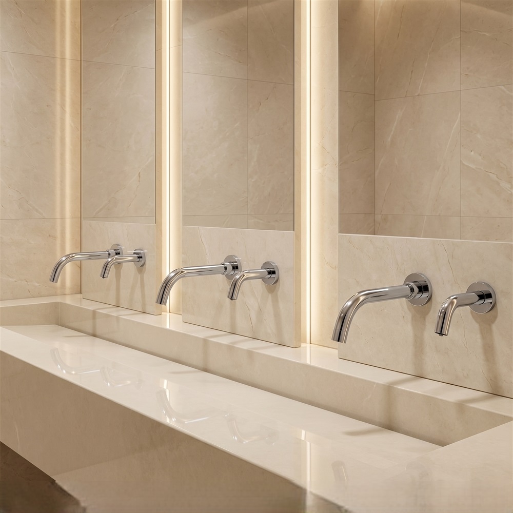 Commercial restroom planning reference